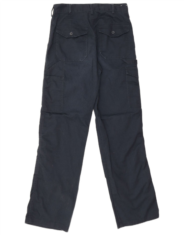 Dickies Straight Cargo bukser til mænd W28 L31 Marineblå polyester
