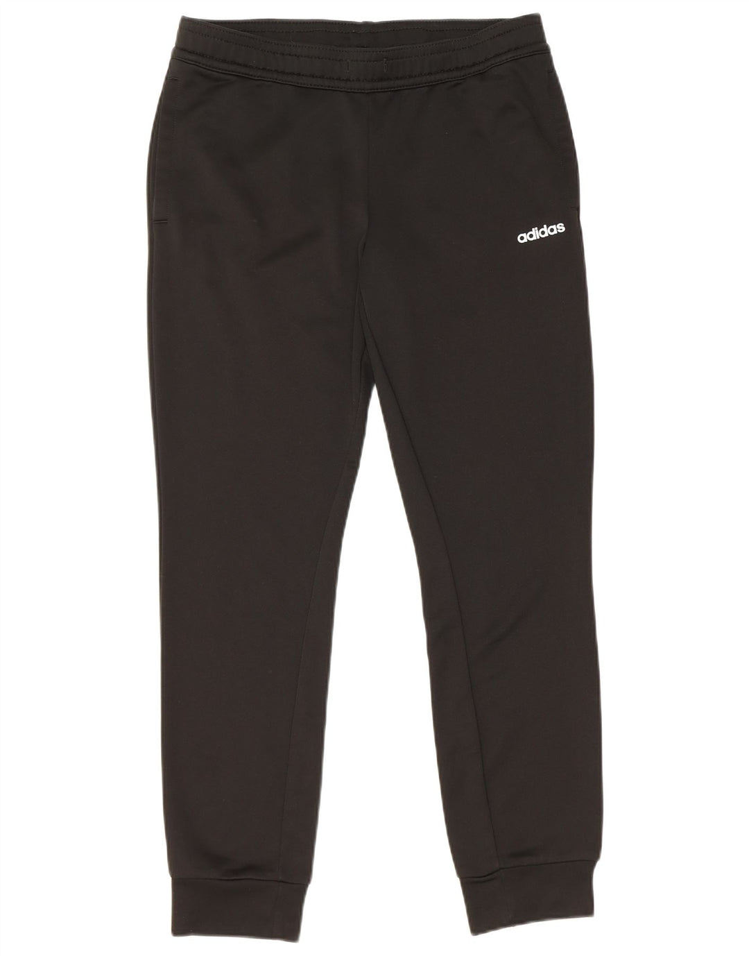 Adidas Dame træningsdragt Bukser Joggers UK 14 Medium Sort Polyester