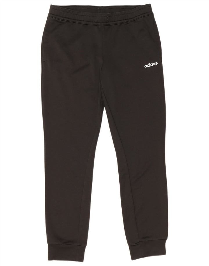 Adidas Dame træningsdragt Bukser Joggers UK 14 Medium Sort Polyester
