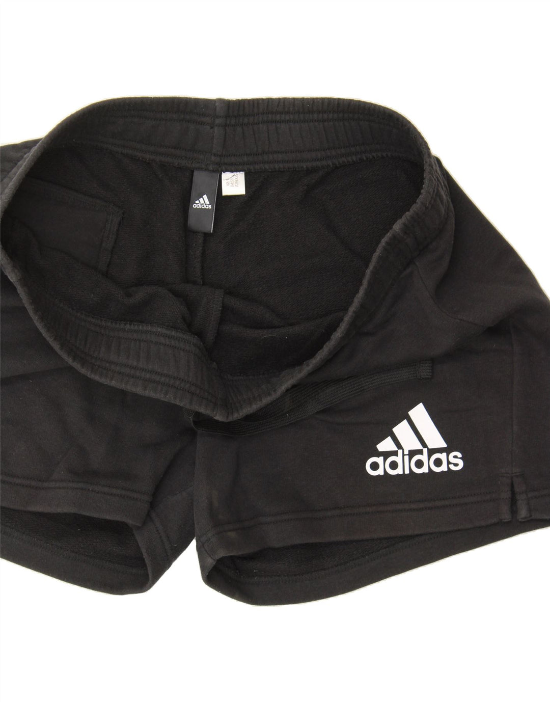 ADIDAS Womens Sport Shorts UK 20 2XL  Black Vintage Adidas and Second-Hand Adidas from Messina Hembry 