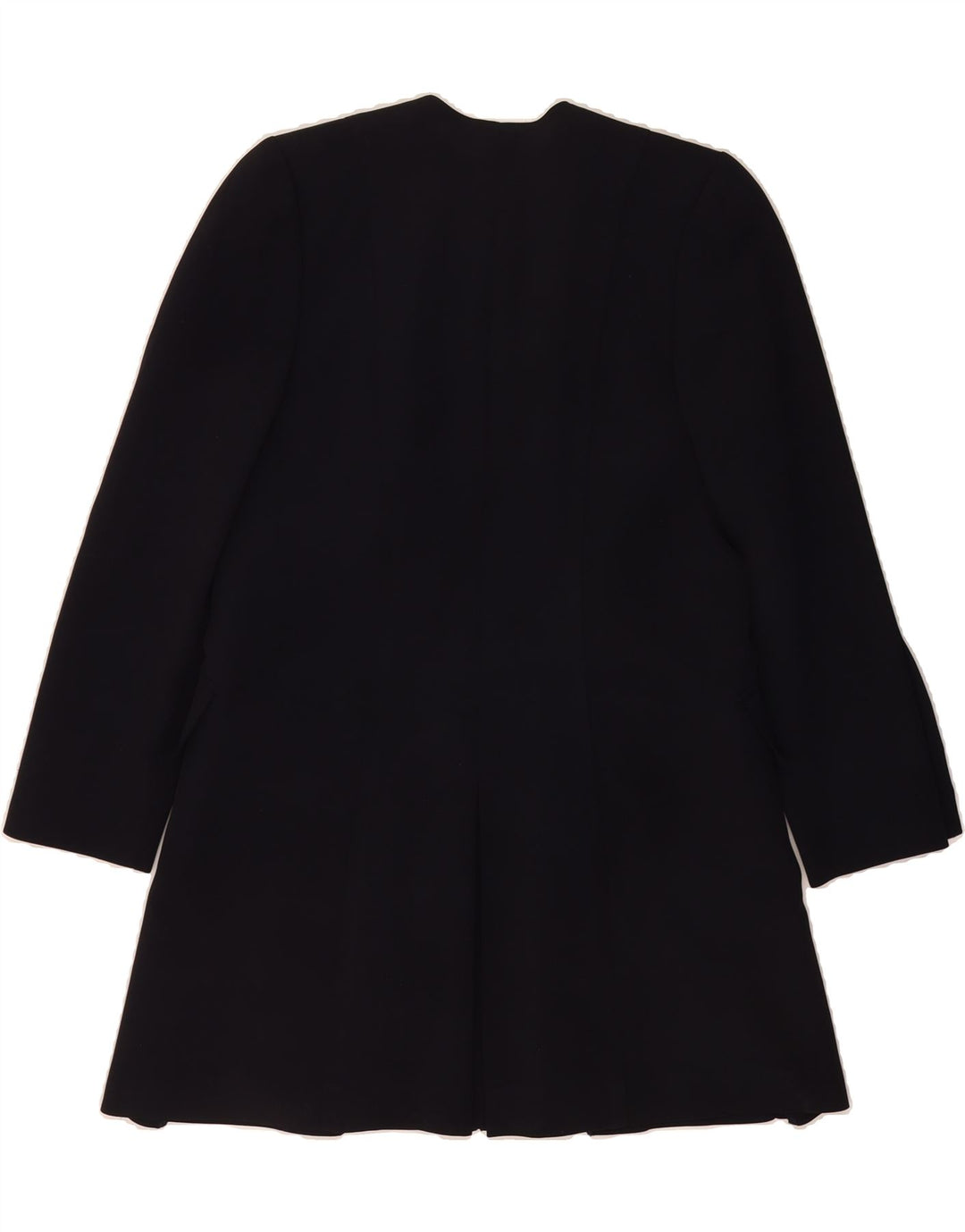 RENZO Womens Longline Blazer Jacket UK 10 Small Black Vintage Renzo and Second-Hand Renzo from Messina Hembry 