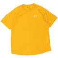UNDER ARMOUR Herre T-Shirt Top Stor Gul Polyester