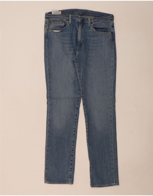 Levi's Herre 511 Slim Jeans W34 L32 Blå Bomuld