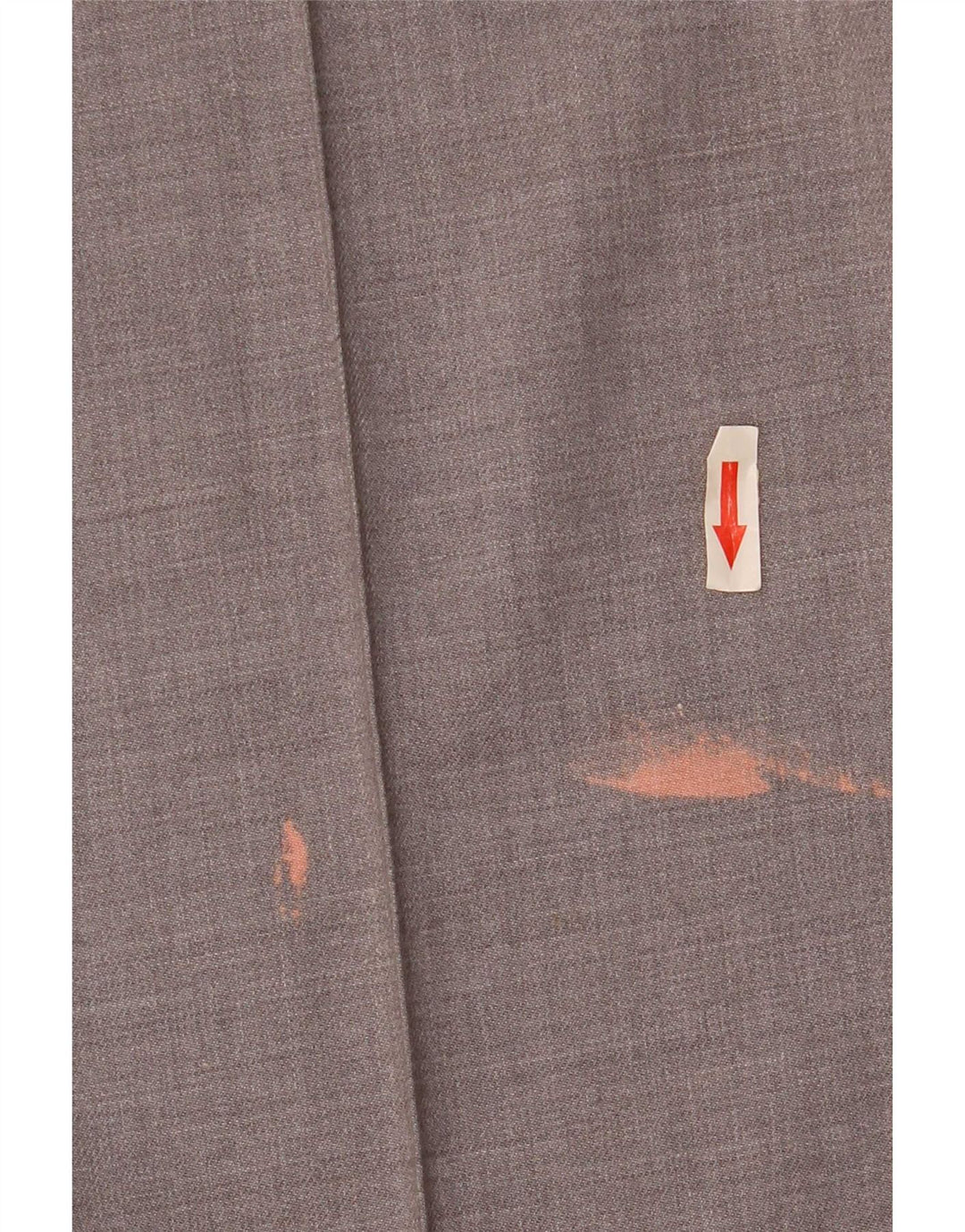 Zara koniske chinobukser til kvinder Medium W28 L26 Grå polyester