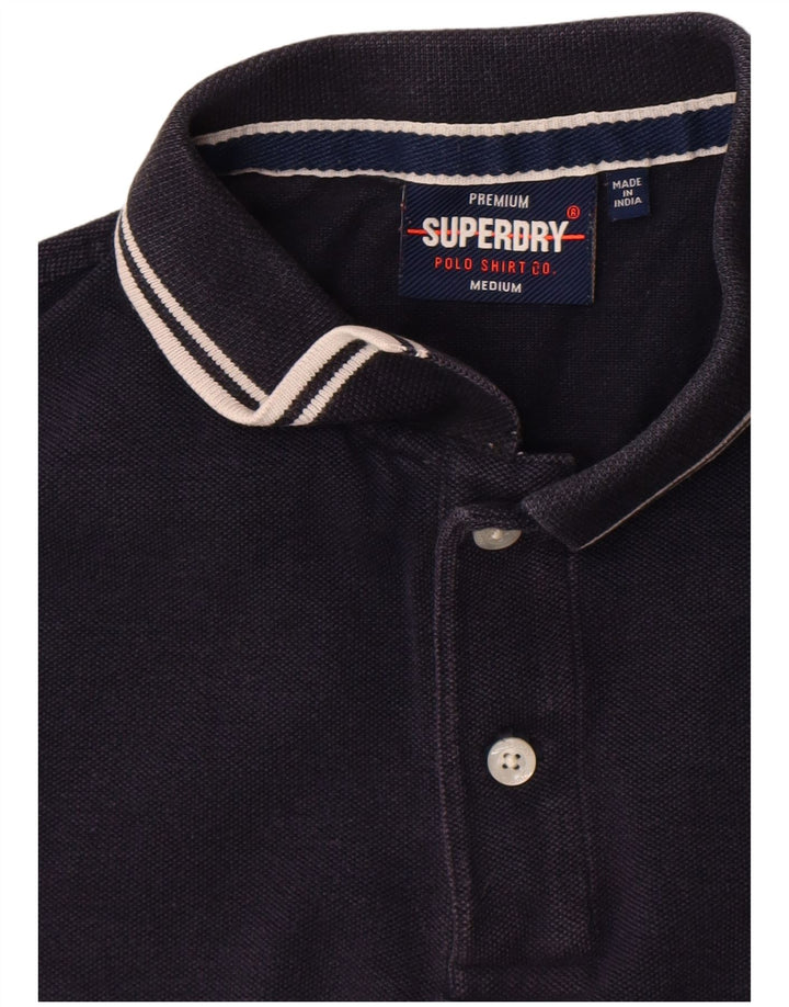 Superdry herre poloshirt Medium Navy Blue