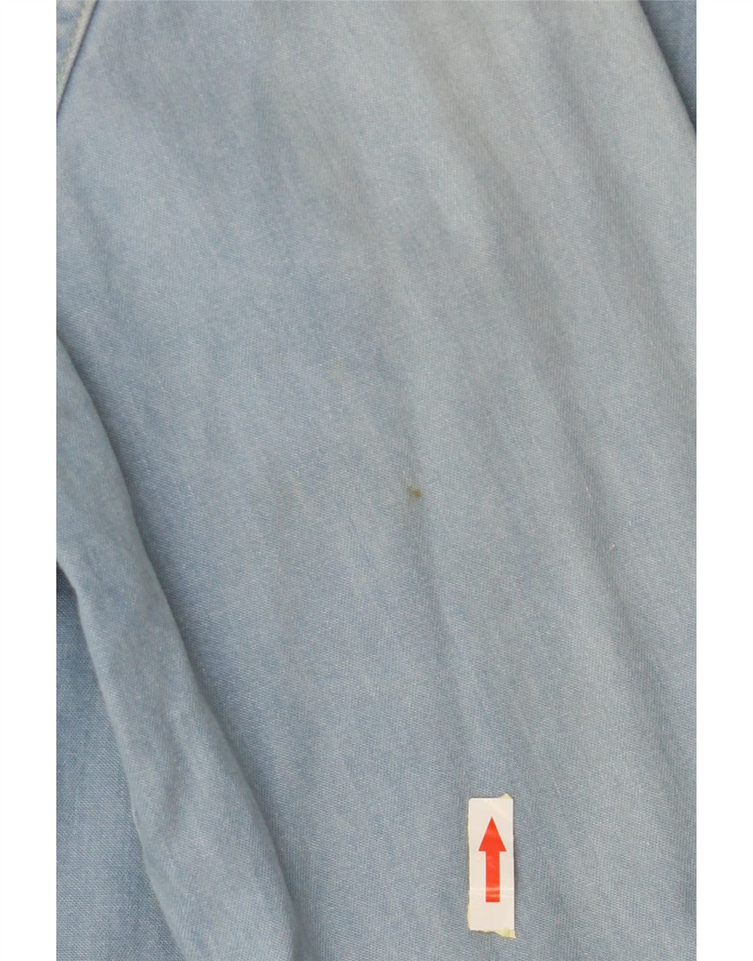 LEE Denimskjorte til mænd Stor blå bomuld