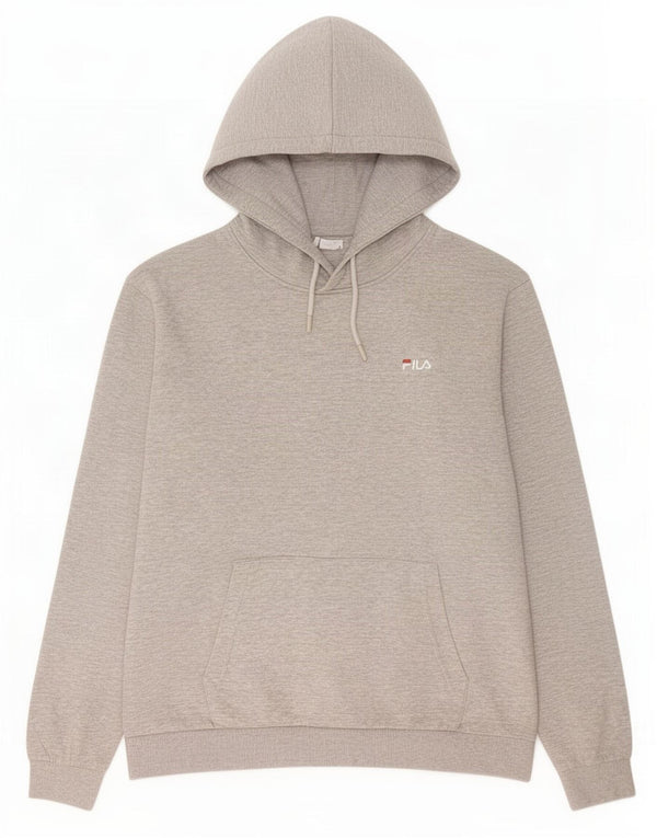 Fila Herre hættetrøje Jumper Medium Grey Flecked Bomuld