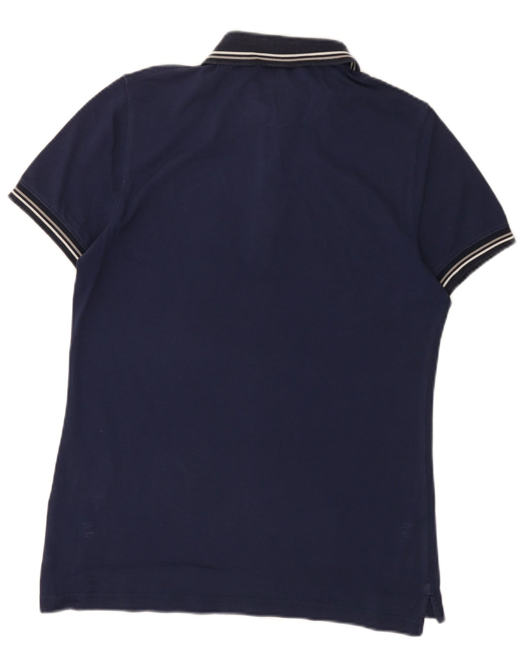MASSIMO DUTTI Herre Regular Fit Polo Shirt Medium Navy Blue