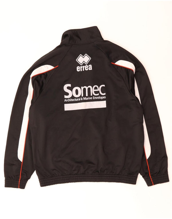 ERREA Grafisk træningsdragt til mænd Topjakke Stor sort Colourblock Polyester