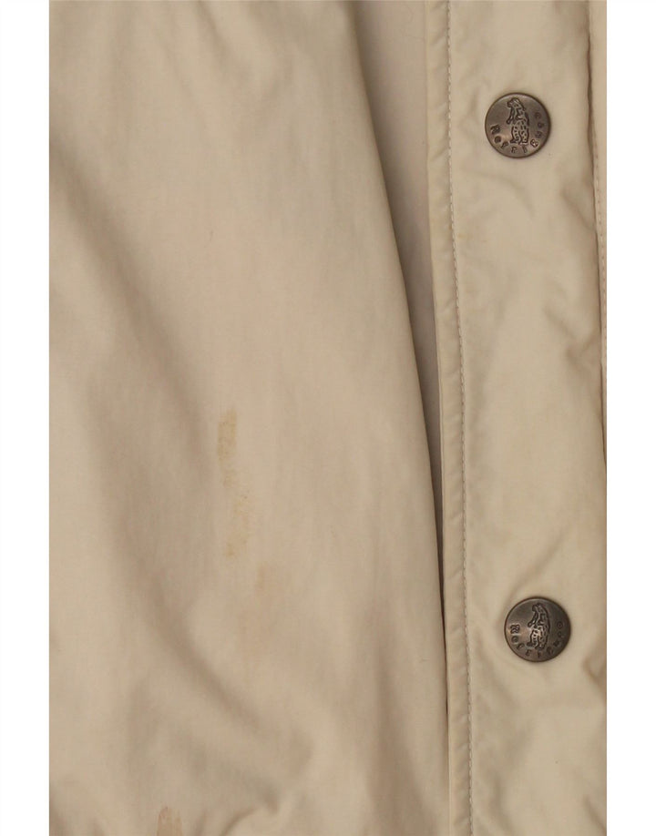 REFRIGUE Womens Bomber Jacket UK 18 XL Beige Colourblock Nylon Vintage Refrigue and Second-Hand Refrigue from Messina Hembry 