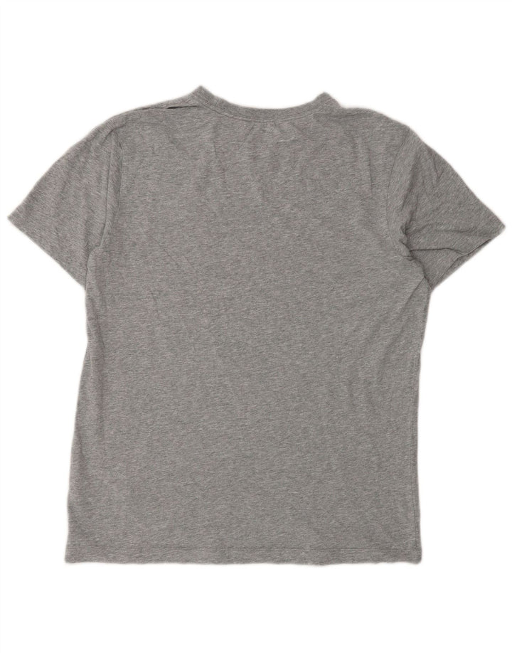 Nike herre T-shirt top lille grå bomuld