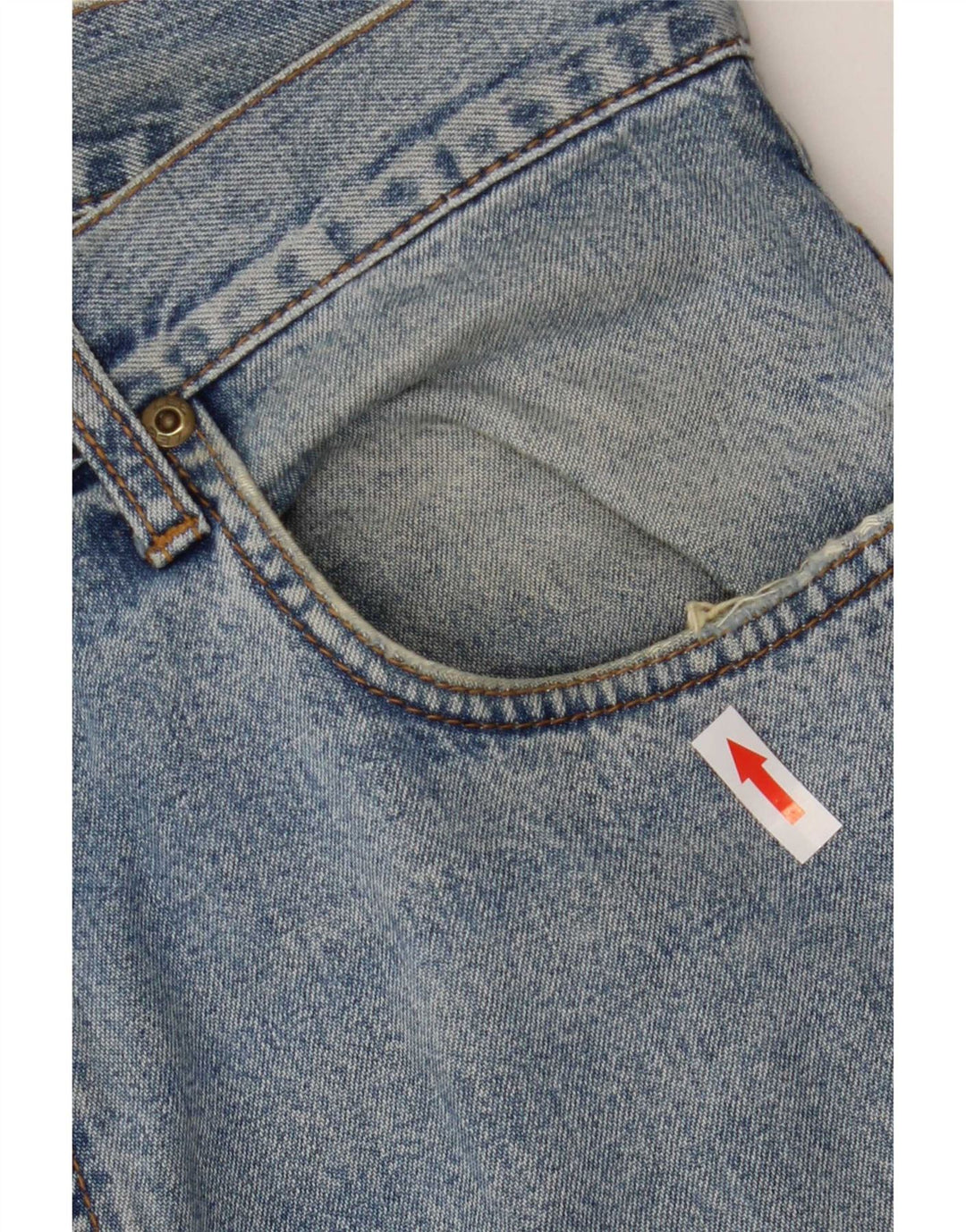 Lee Straight Jeans til mænd W34 L30 Blå