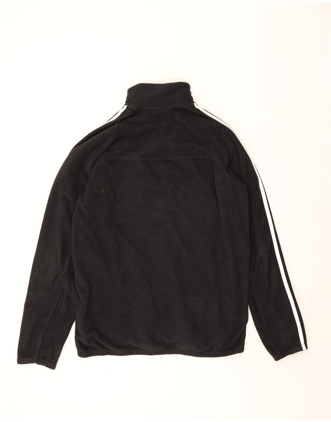 Adidas Herre Fleecejakke UK 40 Stor Sort Polyester