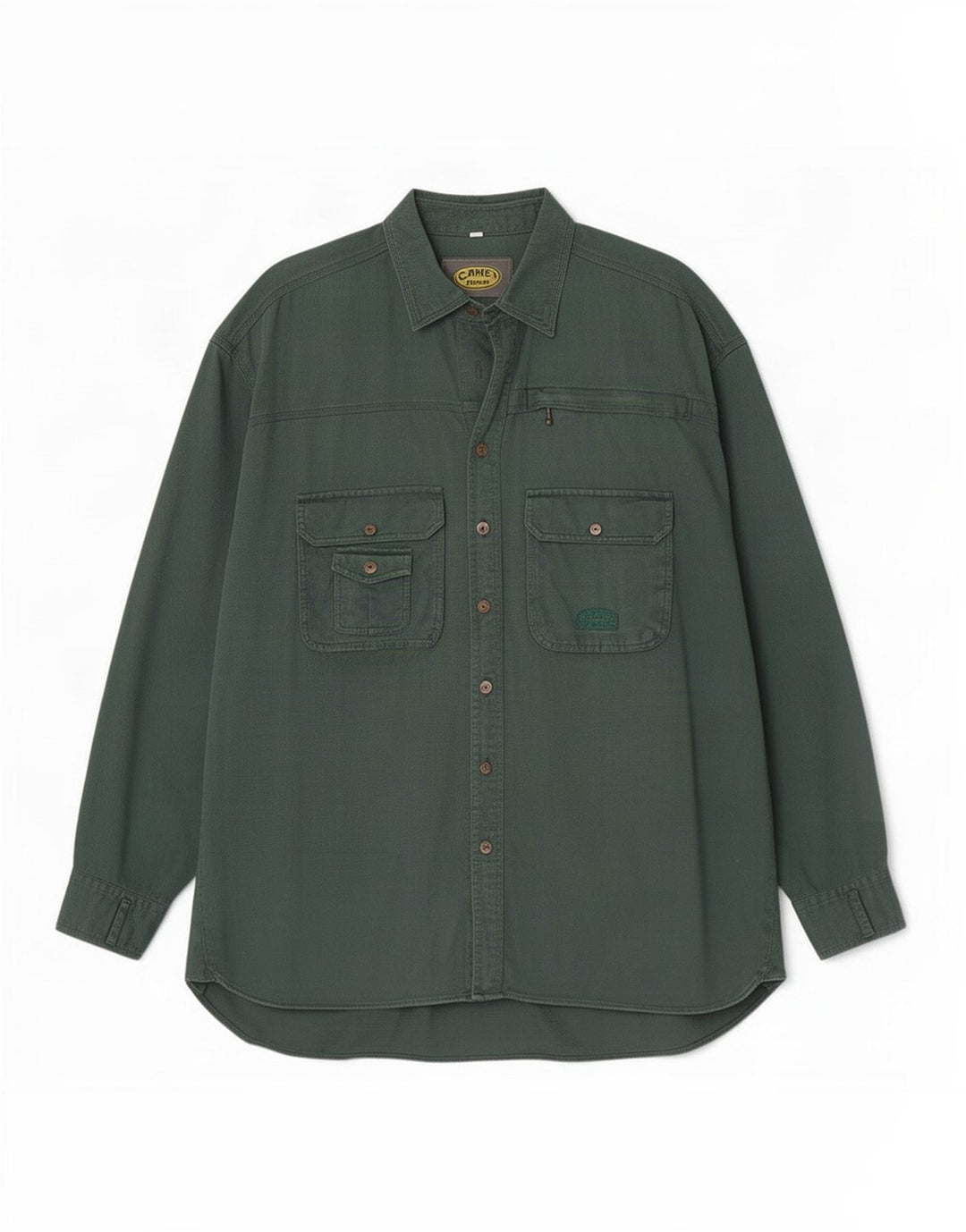 Camel Active Herreskjorte XL Grøn