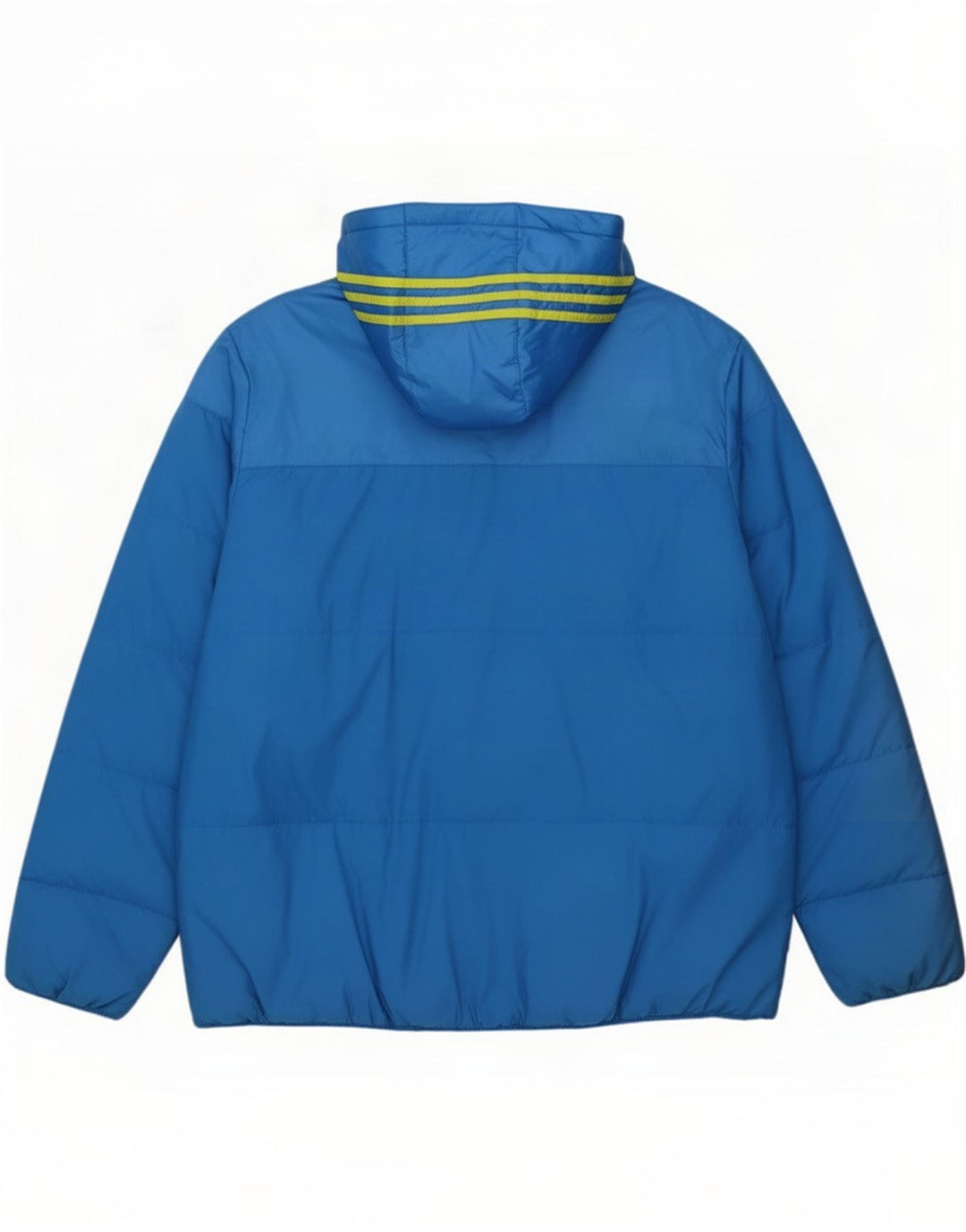 Adidas Polstret Herrejakke UK 42 XL Blå Colourblock Polyester