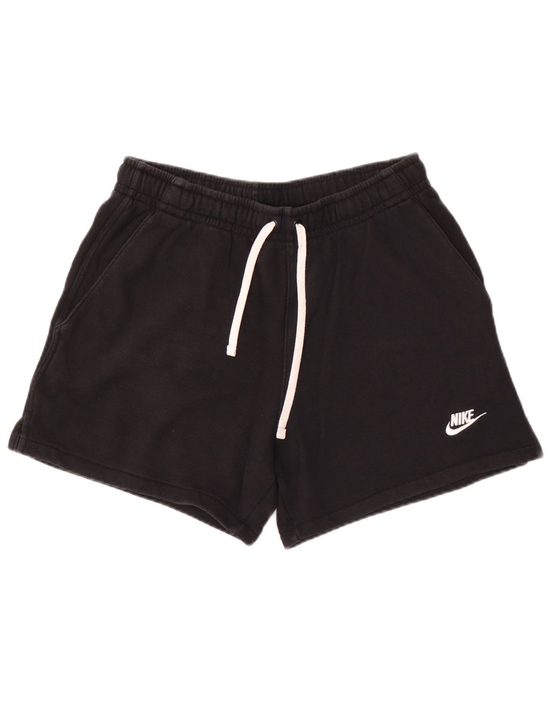 Nike Herre Sportshorts Medium Sort Bomuld