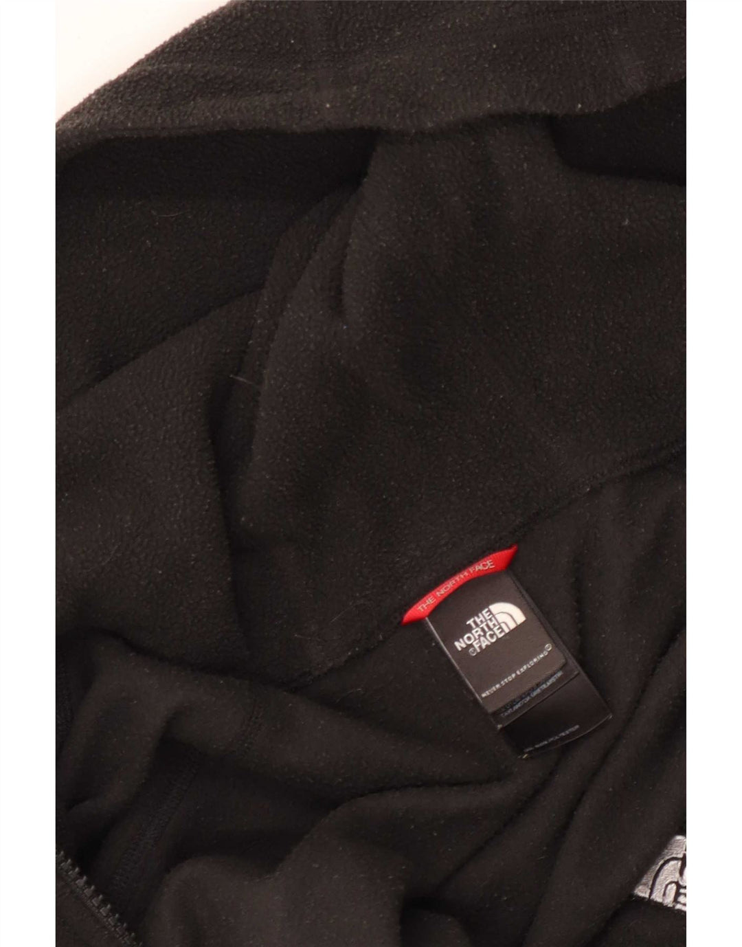 The North Face Fleecejakke med hætte til kvinder UK 12 Medium Sort Polyester