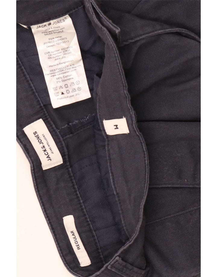 Jack & Jones Womens Regular Fit Chino Shorts Medium W30 Marineblå Bomuld