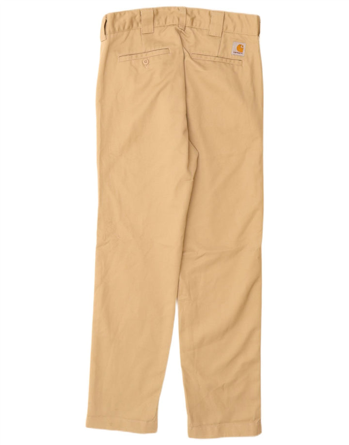CARHARTT Slim Chino Bukser til mænd W28 L30 Beige Polyester