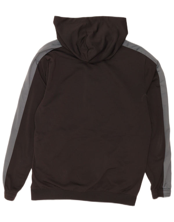 Puma Hættetrøje med lynlås til mænd Medium Sort Colourblock Polyester Sports