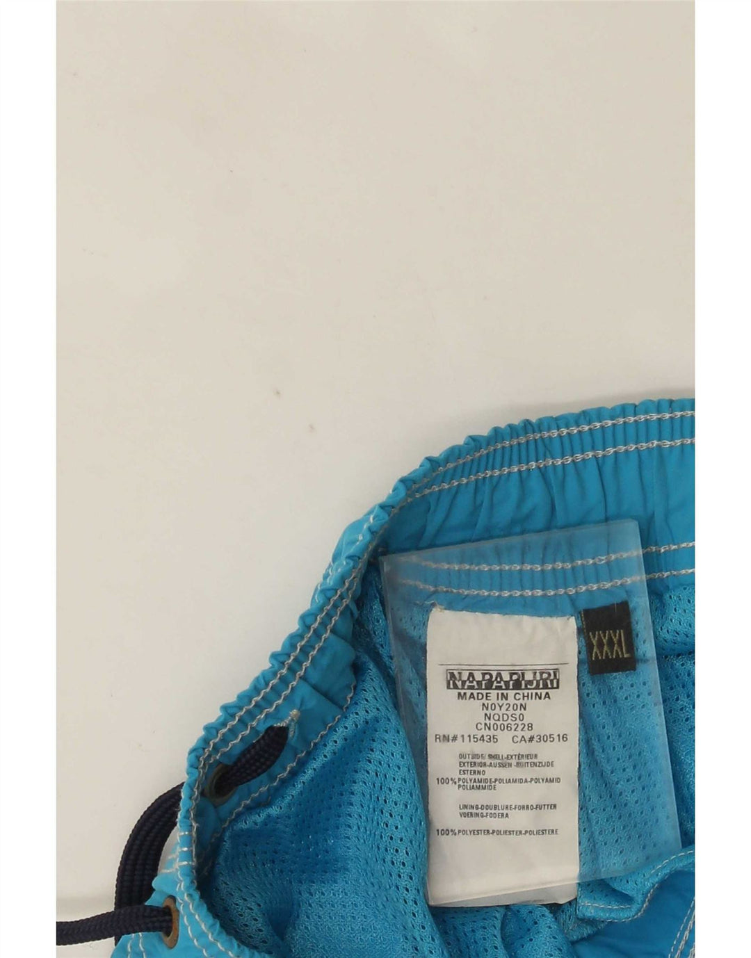 Napapijri Badeshorts til mænd 3XL blå polyamid