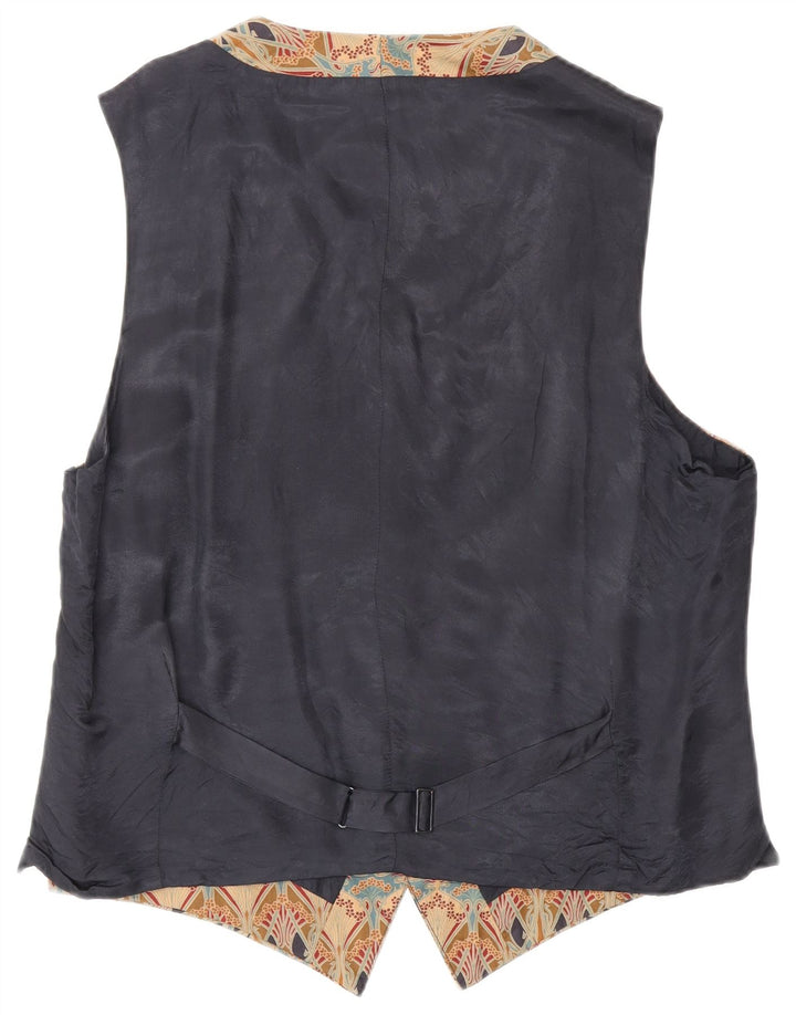 Liberty herrevest Stor beige blomstret bomuld