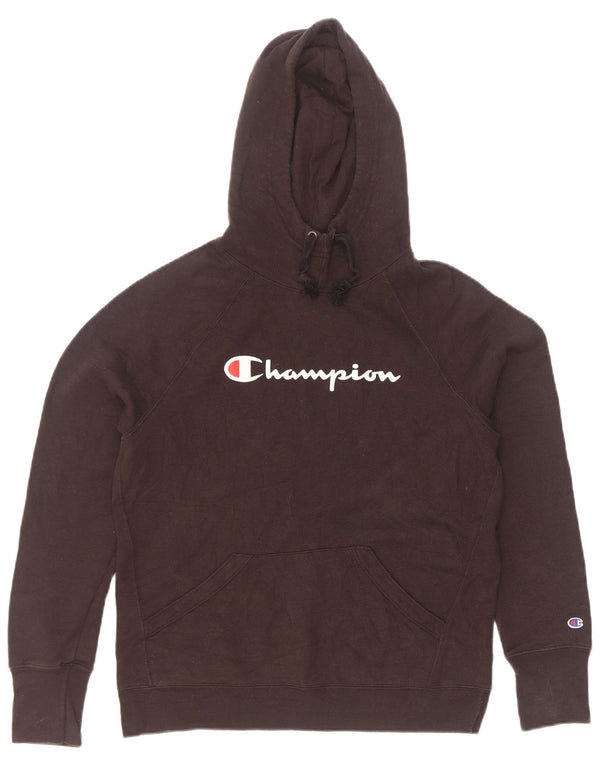 Champion Herre grafisk hættetrøje Jumper XS Sort polyester
