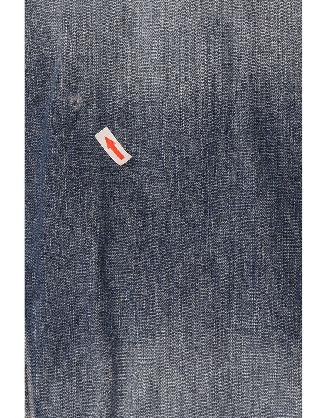 Nike Dame denimjakke UK 14 Medium Blue Bomuld
