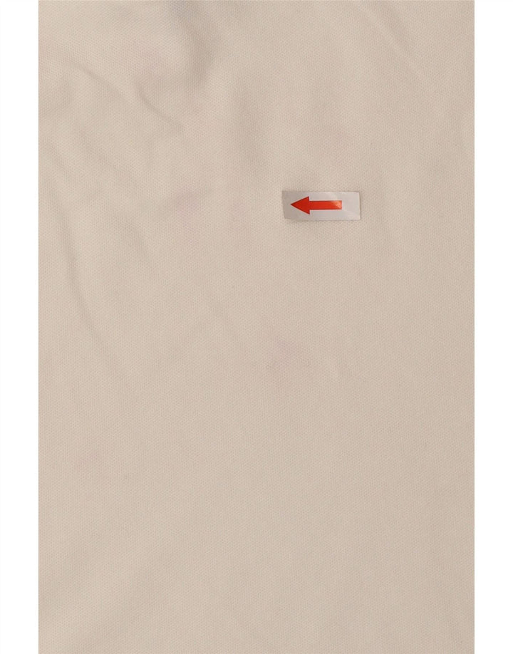 Fred Perry Womens Ruffle Front Polo Shirt UK 20 2XL White