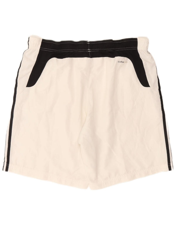 Adidas Herre Climacool svømmeshorts Large White Colourblock Polyester