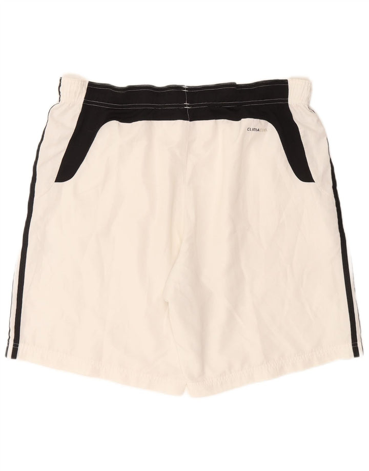 Adidas Herre Climacool svømmeshorts Large White Colourblock Polyester
