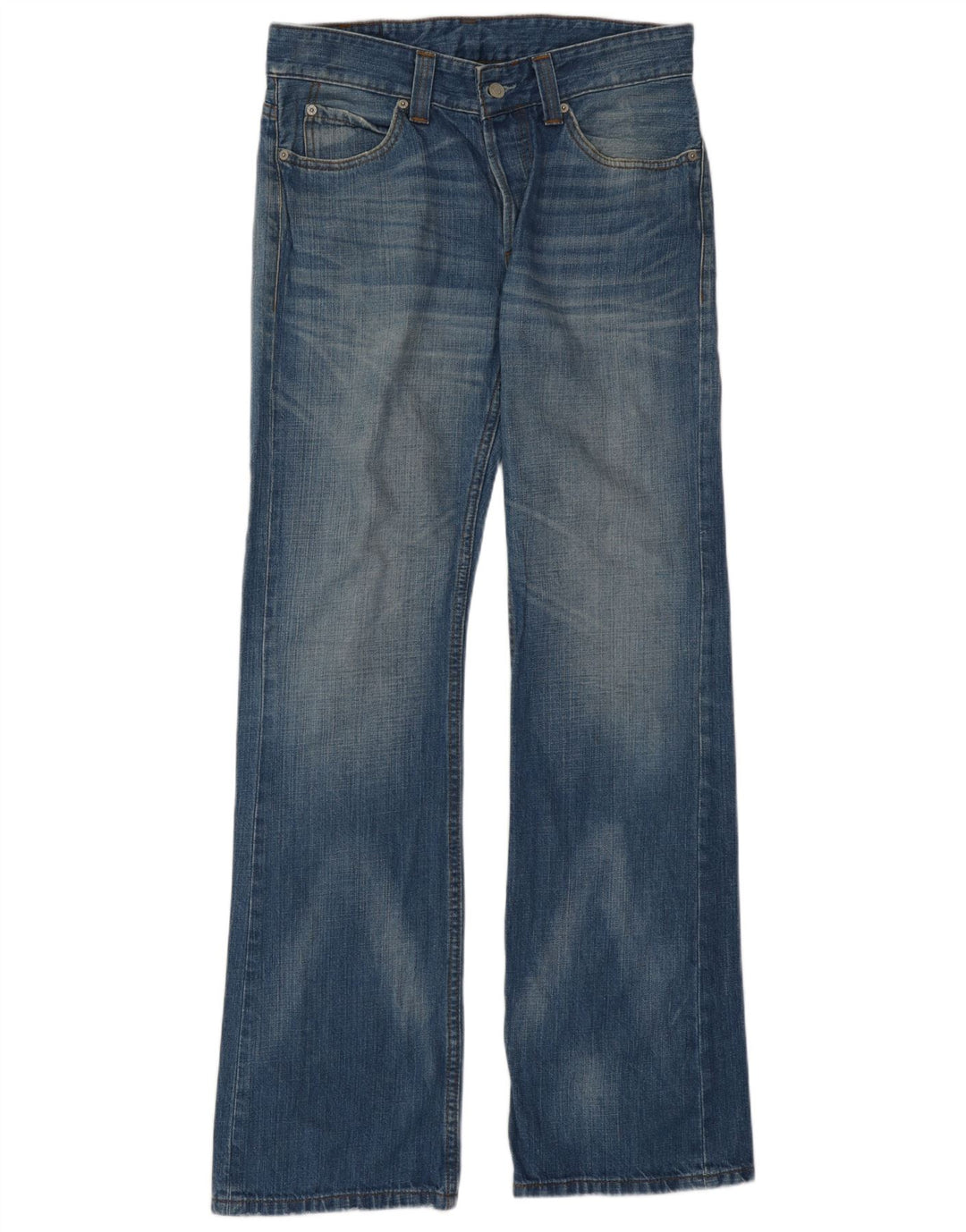 Levi's Herre 514 Bootcut Jeans W32 L34 Blå Bomuld