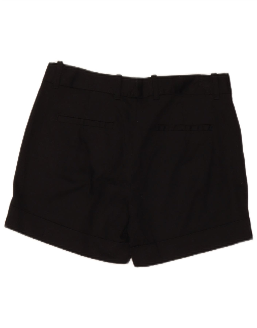 Zara Chino Shorts til kvinder Medium W28 Sort bomuld