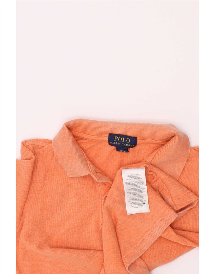 Polo Ralph Lauren drengeskjorte 4-5 år orange bomuld