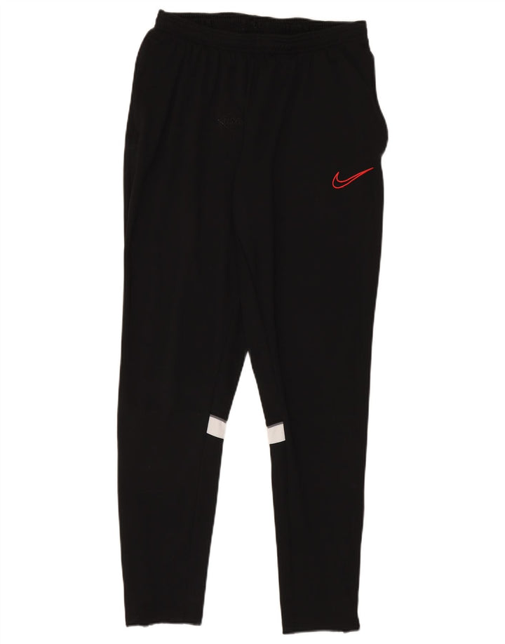 Nike Herre Dri Fit træningsdragt Bukser Large Black Colourblock Polyester
