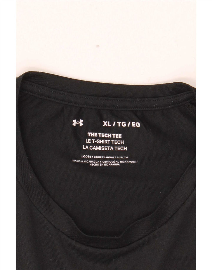 Under Armour Herre T-Shirt Top XL Sort