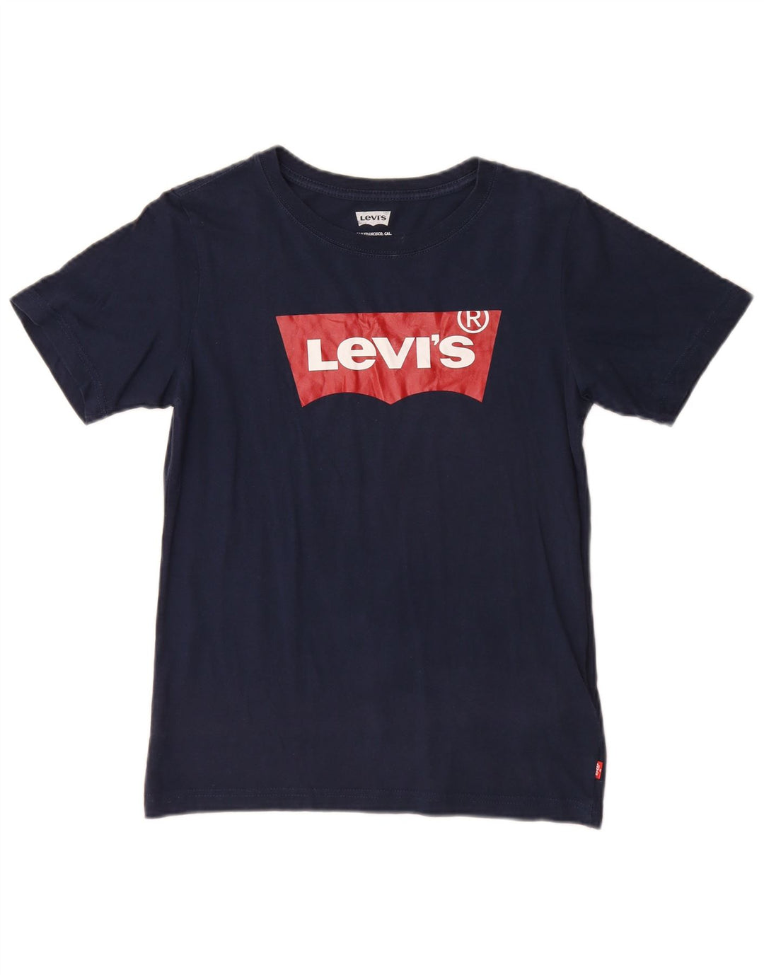 Levi's Boys grafisk T-shirt top 15-16 år marineblå bomuld