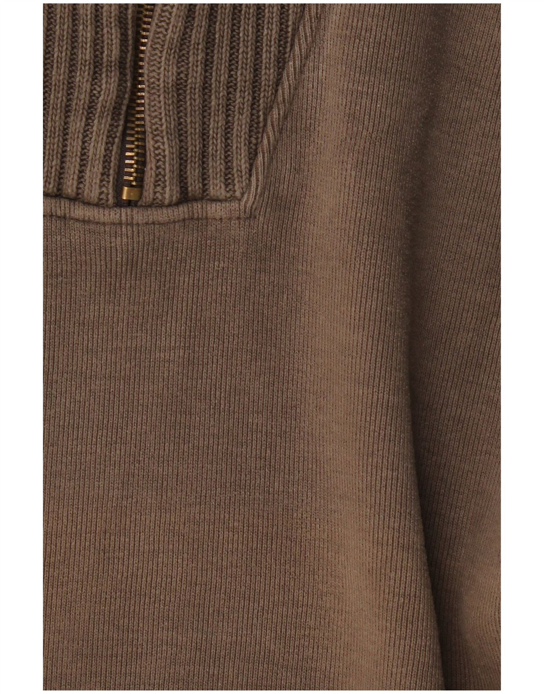 REPLAY Herre Zip Neck Jumper Sweater Medium Grå