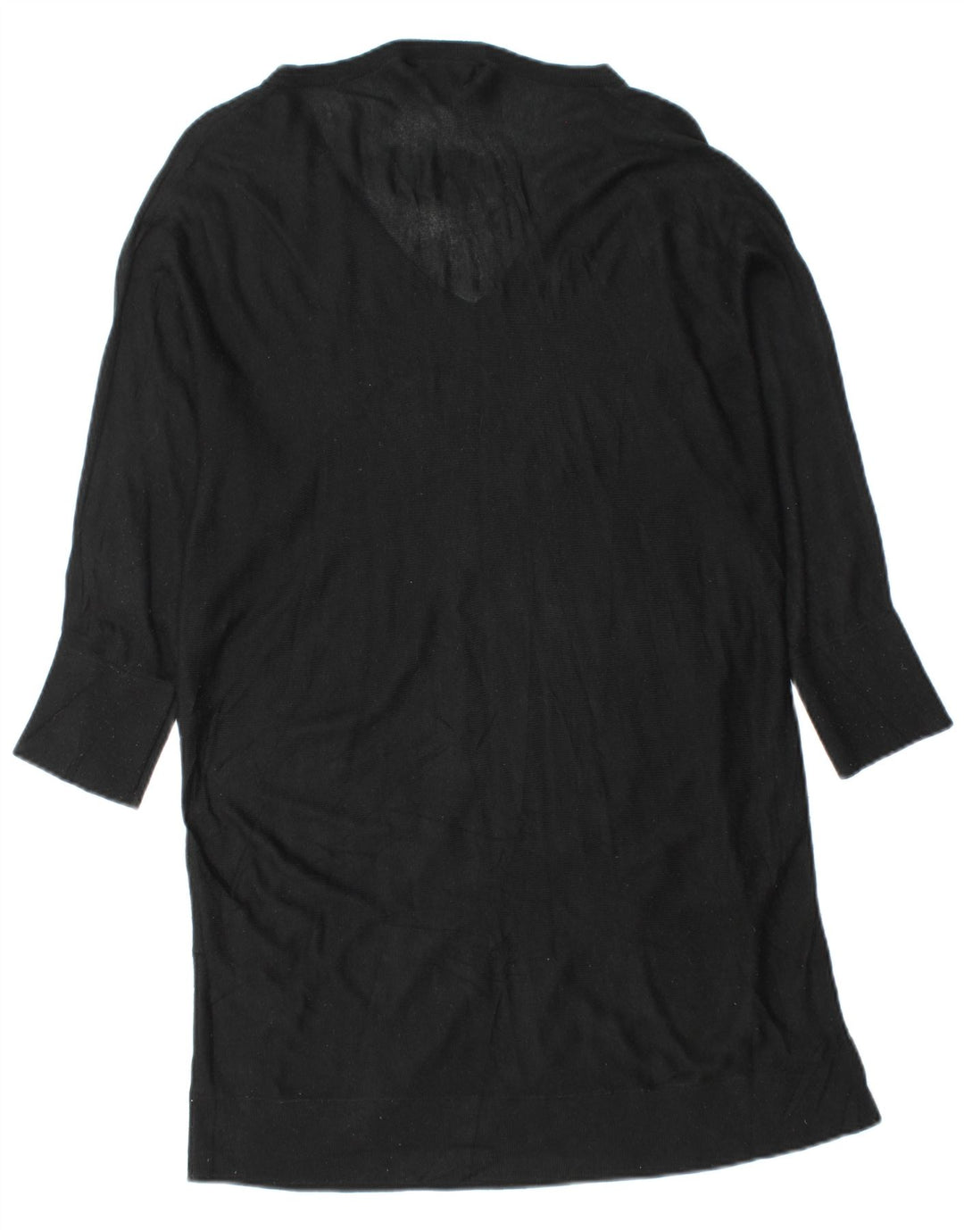 MOSSIMO Dame Langærmet Batwing Jumper Dress UK 18 XL Sort Akryl