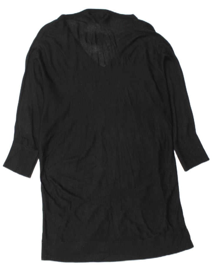 MOSSIMO Dame Langærmet Batwing Jumper Dress UK 18 XL Sort Akryl