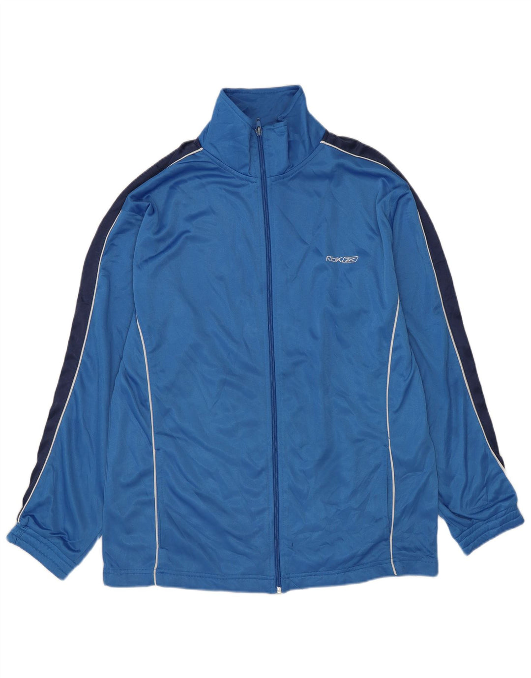 Reebok Træningsdragt til mænd Topjakke Medium Blue Colourblock Polyester