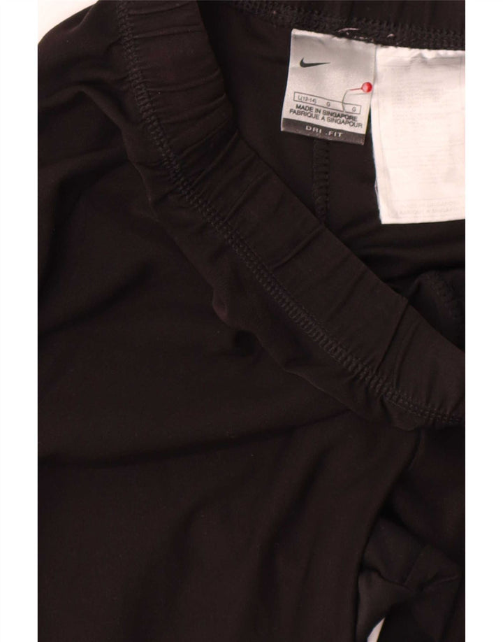 Nike Træningsdragtsbukser til kvinder UK 16 Large Sort