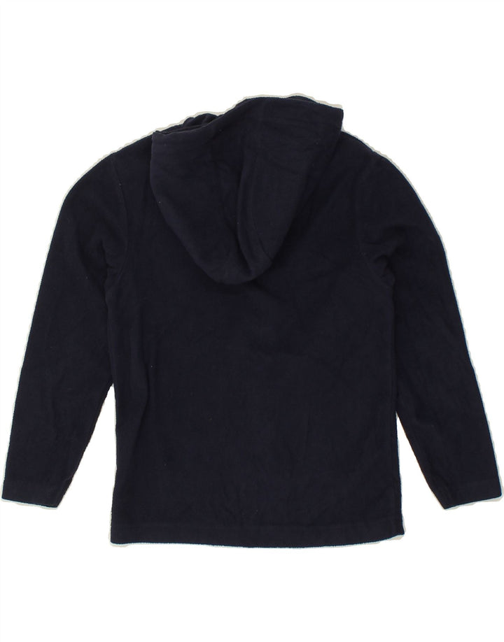 MOUNTAIN WAREHOUSE Boys Hooded Fleece Jacket 7-8 Years Navy Blue Polyester Vintage Mountain Warehouse and Second-Hand Mountain Warehouse from Messina Hembry 