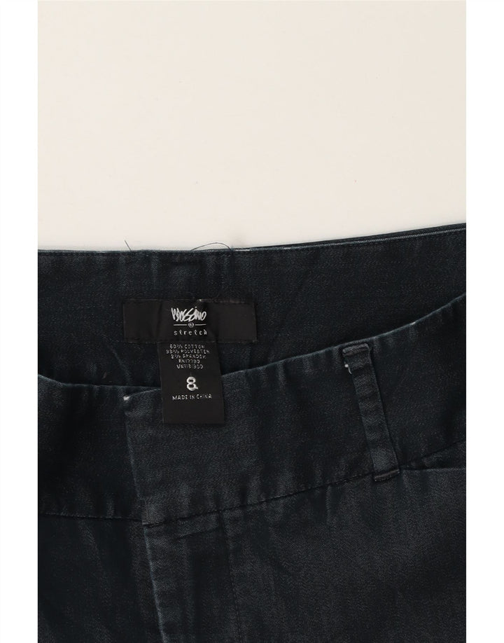 MOSSIMO Womens Straight Capri Trousers US 8 Medium W32 L20 Navy Blue Vintage Mossimo and Second-Hand Mossimo from Messina Hembry 