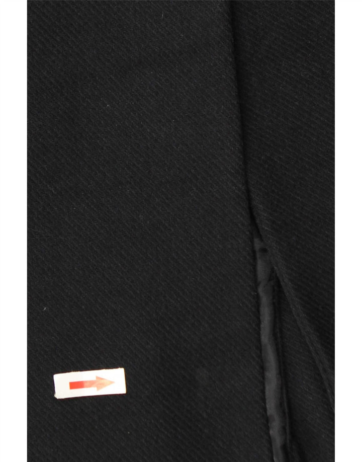 Marks & Spencer Dameoverfrakke UK 14 Stor sort polyester