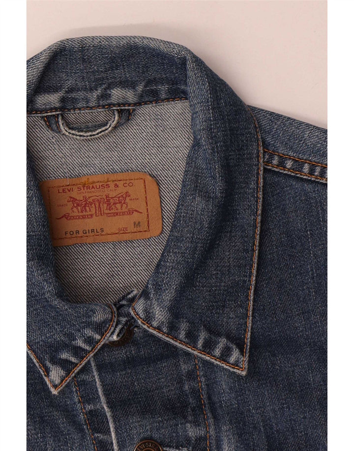 Levi's Girls Denimjakke 11-12 år Medium Blå Bomuld