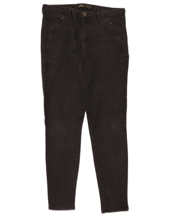 Zara Dame Skinny Jeans EU 40 Medium W30 L28 Sort