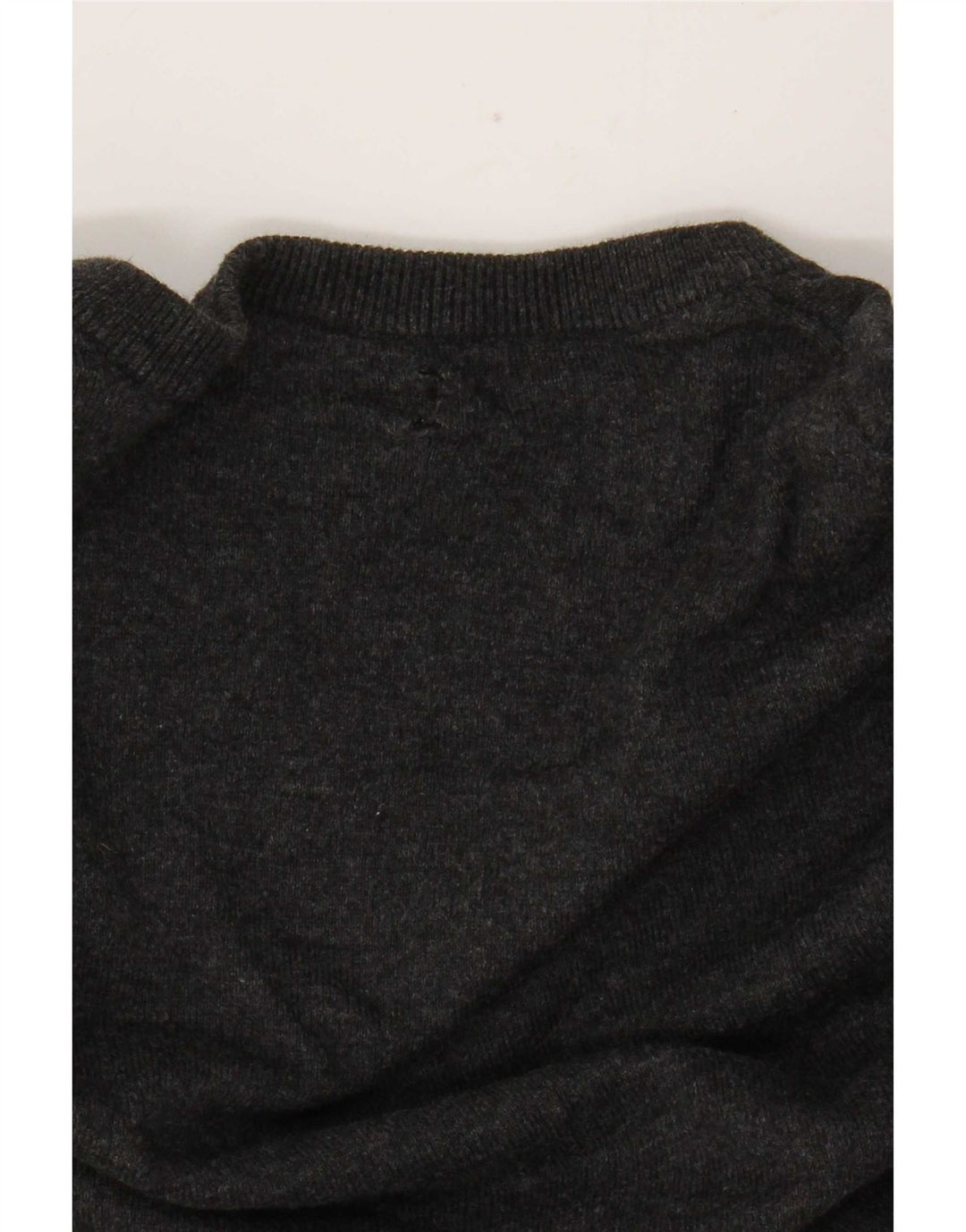 Massimo Dutti Herre V-hals sweater Medium Grå Colourblock Bomuld