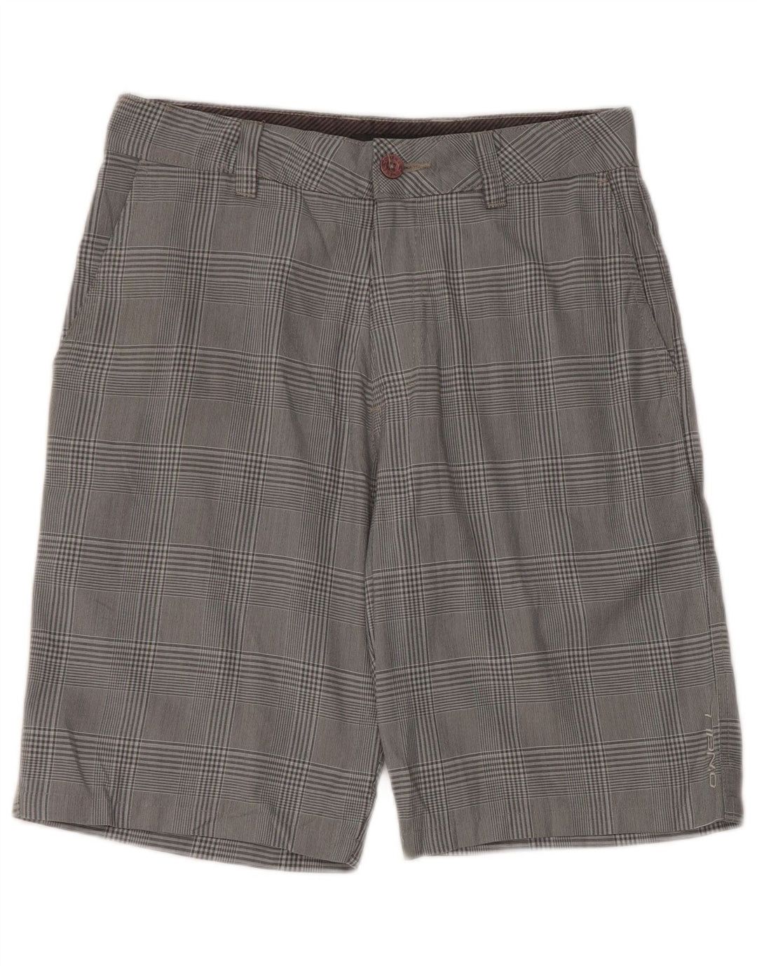 O'Neill chinoshorts til kvinder W30 mellemgrå ternet polyester