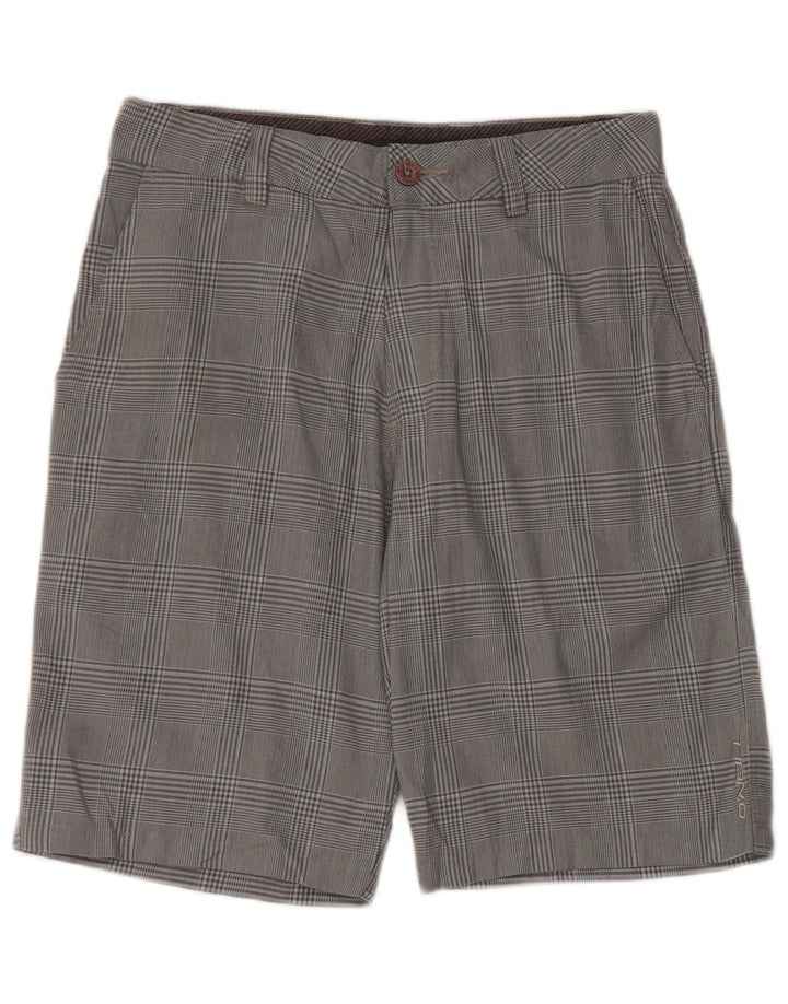 O'Neill chinoshorts til kvinder W30 mellemgrå ternet polyester